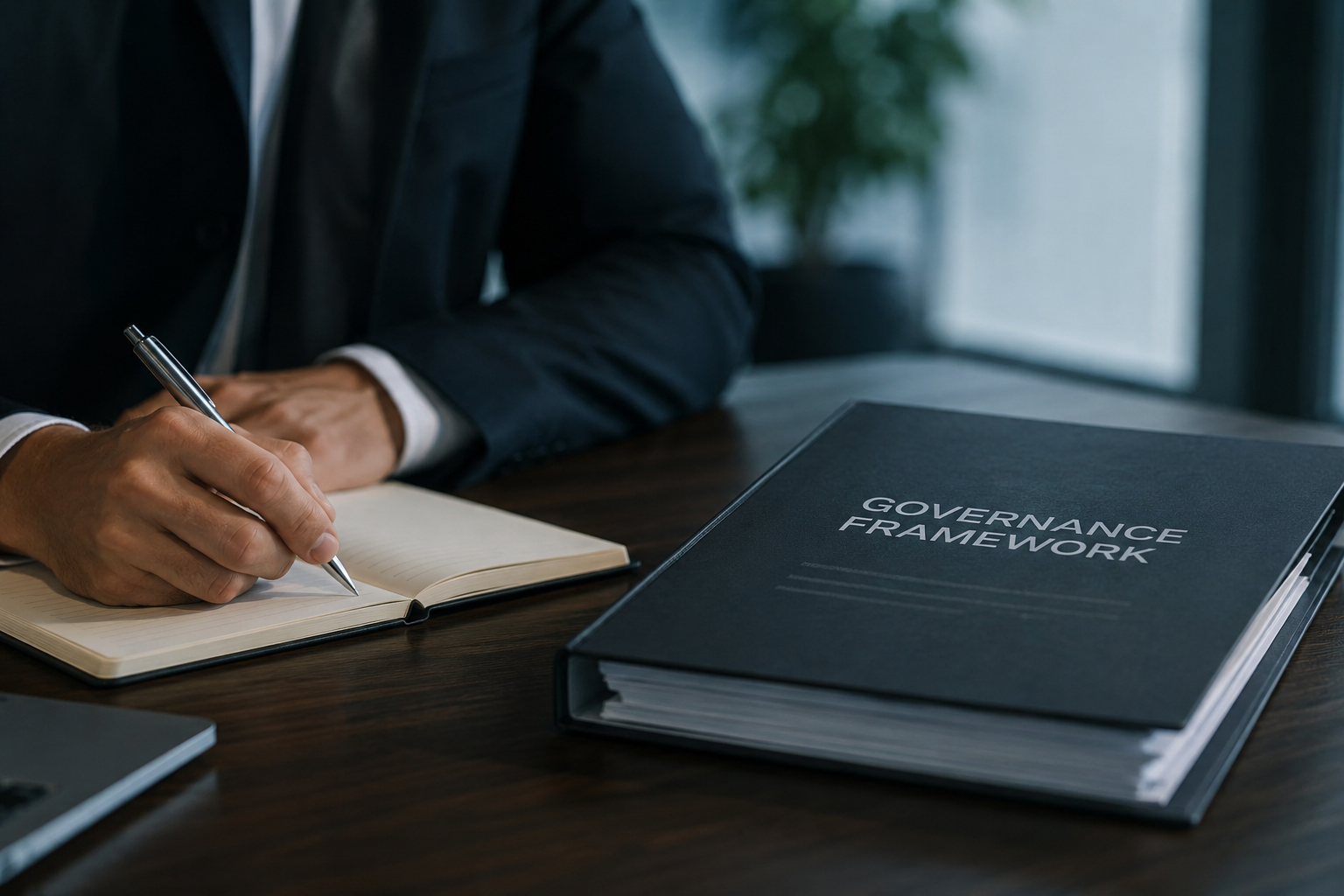 Governance framework and documented controls